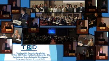 TRD Ankara Şube 11 Ocak 2020 Genitoüriner Sistem Radyolojisi Sempozyumu